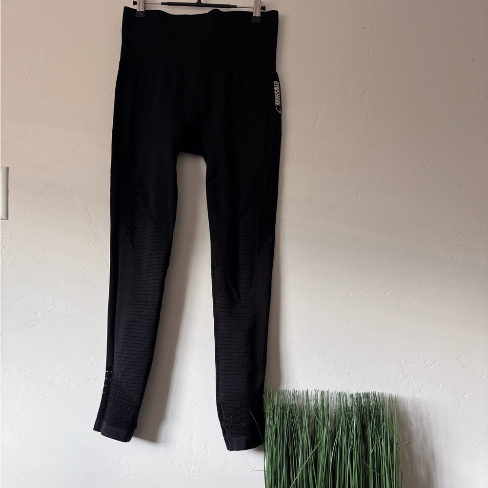 Black Energy Seamless Gymshark Leggings
